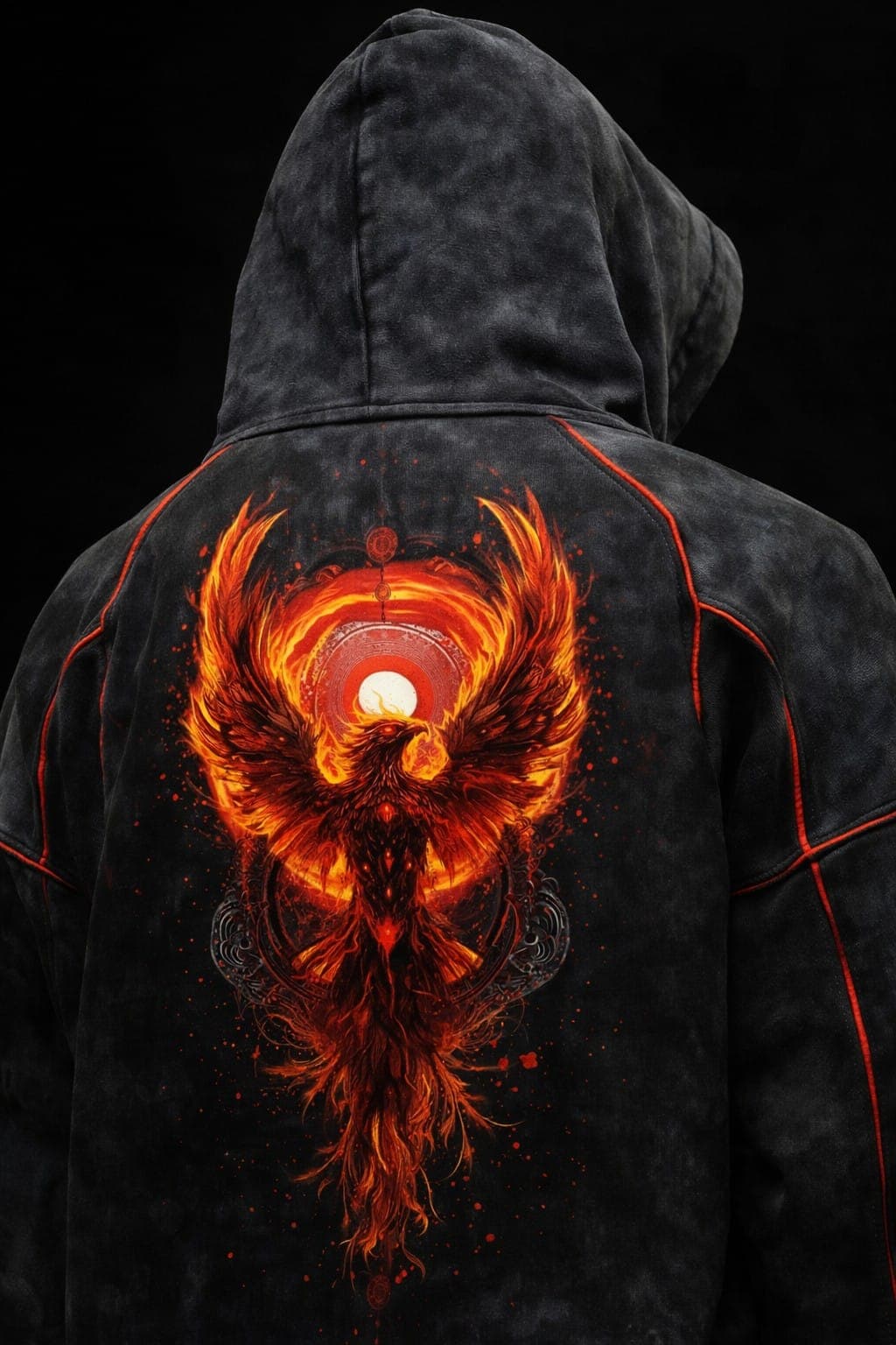 Graphic Back-Print Hoodie